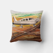 カンザス上空の翼 クッション (裏面)