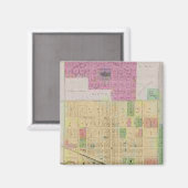 カンザス優れた州ライス郡市 マグネット (正面/裏面)