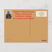 カンザス写真ポストカード ポストカード (裏面)