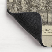 カンザス大学 マウスパッド (コーナー)