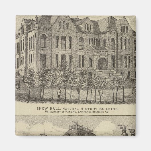 カンザス大学 マグネット (正面)