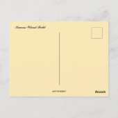 カンザス小麦畑 ポストカード (裏面)