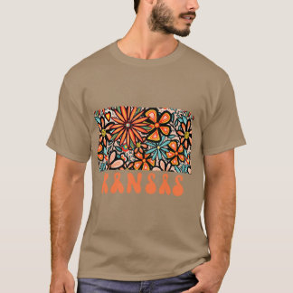 カンザス州のデザイナーによるアートイラスト F Tシャツ