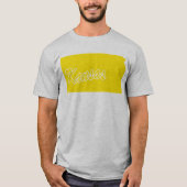 カンザス州の形のTシャツ Tシャツ (正面)