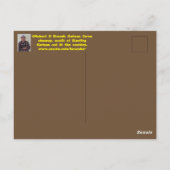 カンザス州の牧場の牛のポストカード ポストカード (裏面)