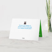 カンザス州の紅葉の記念日カード カード (裏面)