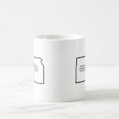 カンザス州の脳がん啓発 コーヒーマグカップ (中央)
