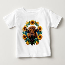 カンザス州ひまわりの州 4 ベビーTシャツ