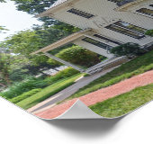 カンザス州アビリーンのアイゼンハワー・ボイフッド大統領ホーム ポスター (角)