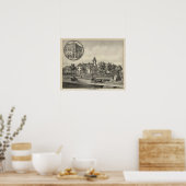 カンザス州アビリーンのカービーレジデンスとバンク ポスター (キッチン)