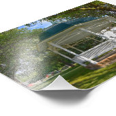 カンザス州アビリーンのSeelye House Gazebo フォトプリント (角)