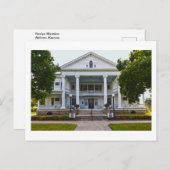 カンザス州アビリーン・シーリー・マンション ポストカード (正面/裏面)