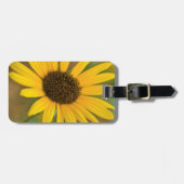 カンザス州アメリカ野生のヒマワリ ラゲッジタグ (正面横)