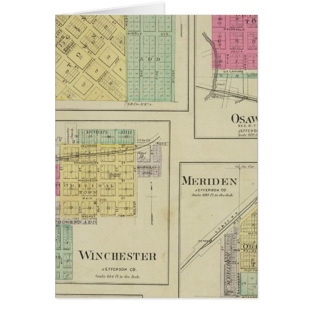 カンザス州ウィンチェスター、オーソーキー、ノートンビル (正面)