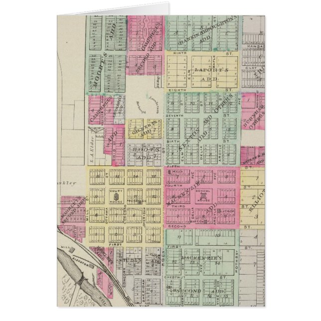 カンザス州オタワ郡ミネアポリス (正面)