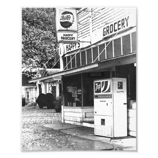 カンザス州オタワ,ハッピーグロッサリー フォトプリント (正面)