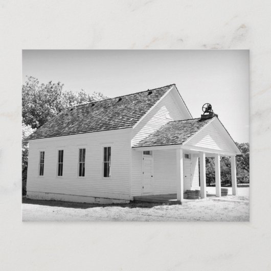 カンザス州オラテのクルミ・グローブ・スクール ポストカード (正面)