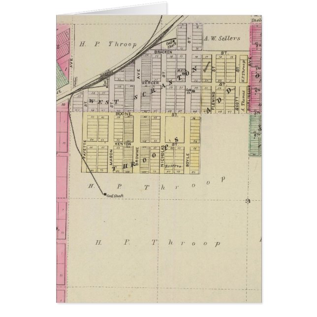 カンザス州オーセージ郡スクラントン (正面)