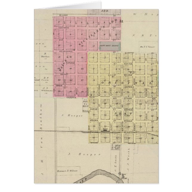 カンザス州オーセージ郡リンドン (正面)