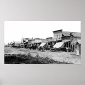 カンザス州オールドウエストダッジシティ ポスター (正面)