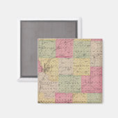 カンザス州カウリー郡 マグネット (正面/裏面)