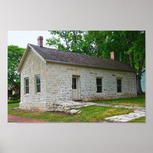 カンザス州カウンシルグローブ、ラストチャンスストア ポスター (正面)