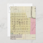 カンザス州カフェビルとハバナ州の独立 ポストカード (正面/裏面)