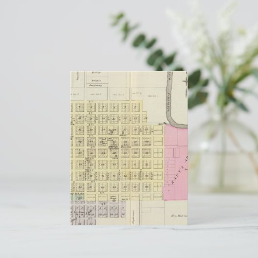 カンザス州カフェビルとハバナ州の独立 ポストカード (スタンド正面)