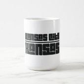 カンザス州カンザスシティ コーヒーマグカップ (中央)