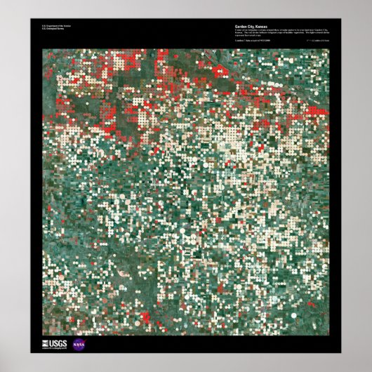 カンザス州ガーデンシティ ポスター (正面)