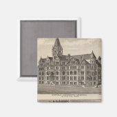 カンザス州ガーフィールド大学 マグネット (正面/裏面)