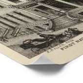 カンザス州コートハウス ポスター (角)