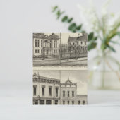 カンザス州コートハウス ポストカード (スタンド正面)