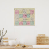 カンザス州サリーヌ郡 ポスター (キッチン)