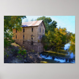 カンザス州シダーポイントミル ポスター