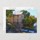 カンザス州シダーポイントミル ポストカード (正面/裏面)