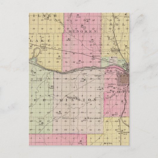 カンザス州ショーニー郡 ポストカード (正面)