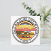 カンザス州シール 招待状 (スタンド正面)