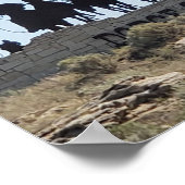 カンザス州ダッジシティ – ワイルドウエストタウン ポスター (角)