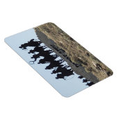 カンザス州ダッジシティ – ワイルドウエストタウン マグネット (右側)