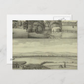 カンザス州チェース郡バッキーファーム ポストカード (正面/裏面)