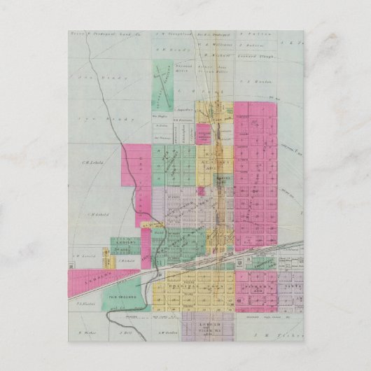 カンザス州ディキンソン郡 ポストカード (正面)