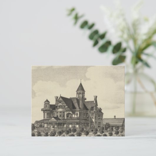 カンザス州トペカ,ジョン・D・ノックスのレジデンス ポストカード (スタンド正面)