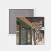 カンザス州ドッジシティのフロント通り、ブートヒル マグネット (正面/裏面)