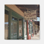 カンザス州ドッジシティのフロント通り、ブートヒル マグネット (正面)