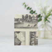 カンザス州バーリントンとジャンクションシティ ポストカード (スタンド正面)