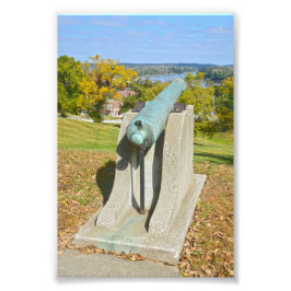 カンザス州フォートレブンワース・キャノン フォトプリント           