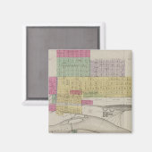 カンザス州フォード郡ダッジシティ マグネット (正面/裏面)