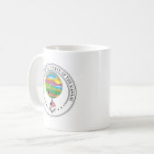カンザス州フリーメーソンロッジ コーヒーマグカップ (正面左)