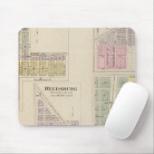 カンザス州プリンストン、リードスバーグ、エンマーソン、ウェルズビル マウスパッド (マウス)